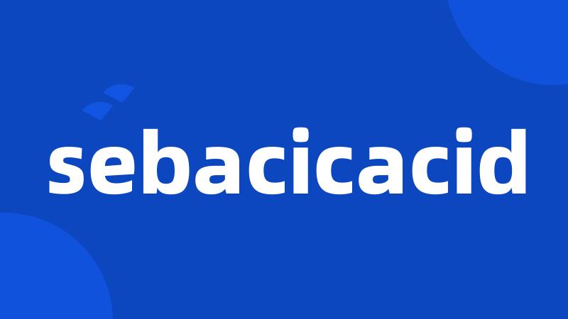 sebacicacid