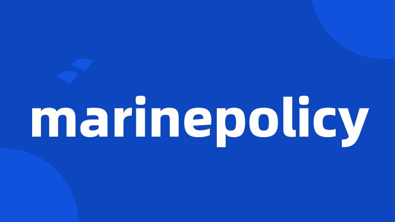marinepolicy