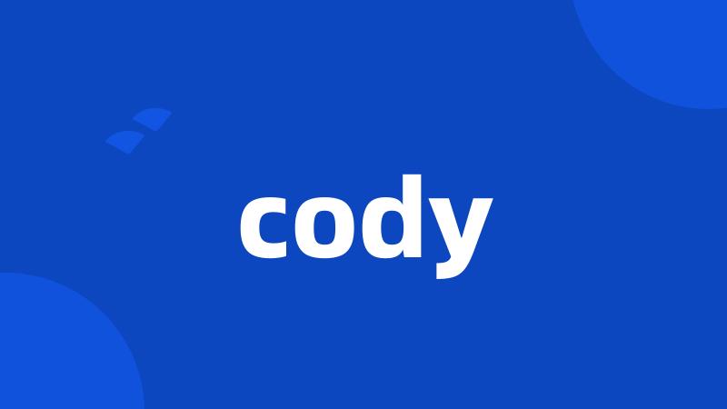 cody