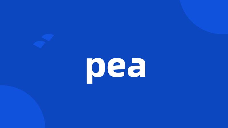 pea