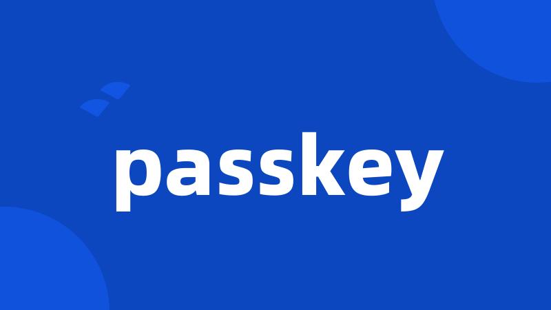 passkey