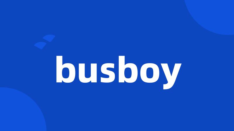 busboy