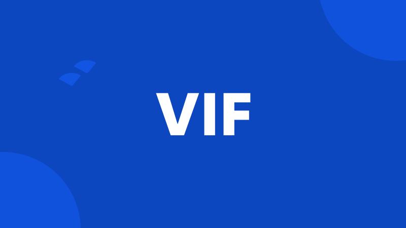 VIF