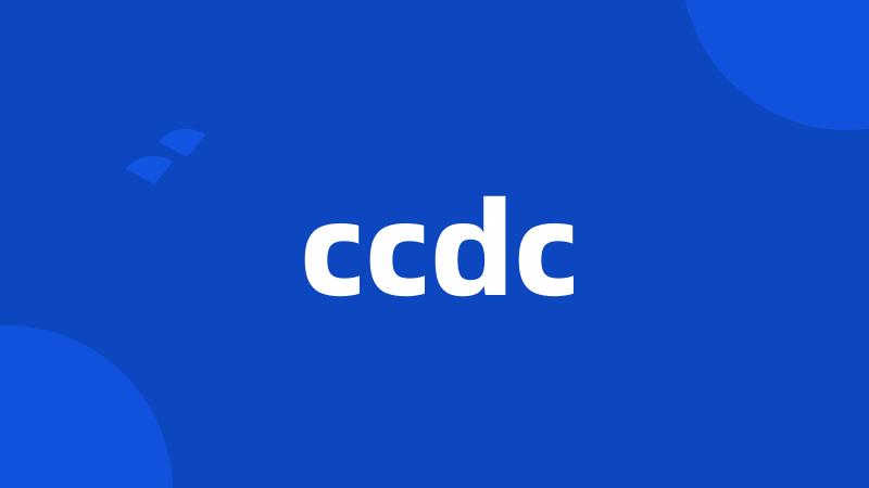 ccdc