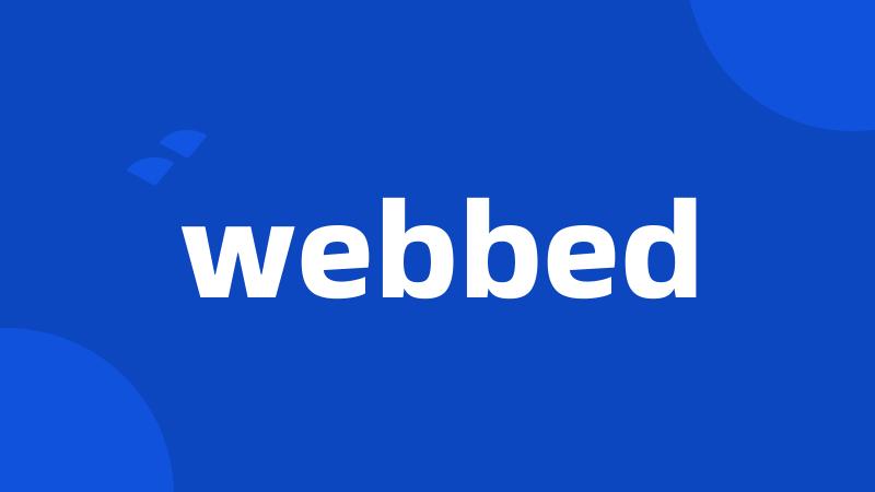 webbed