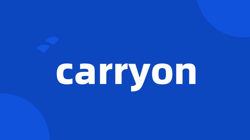 carryon