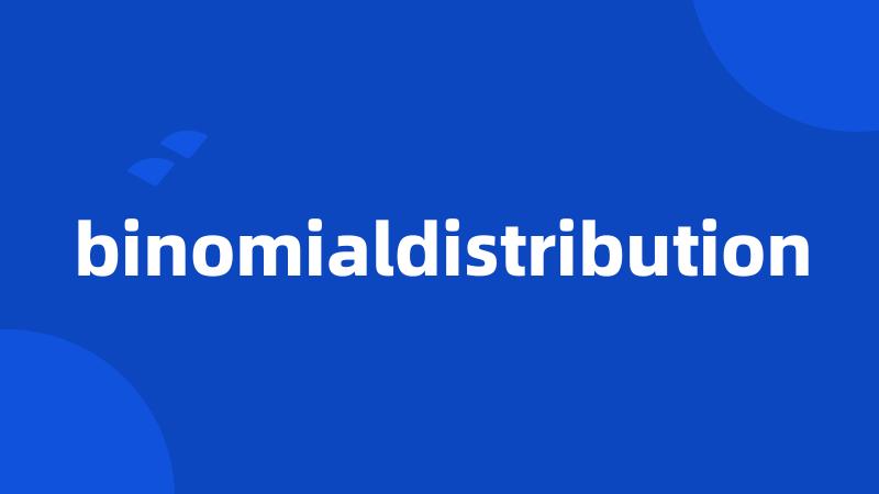 binomialdistribution