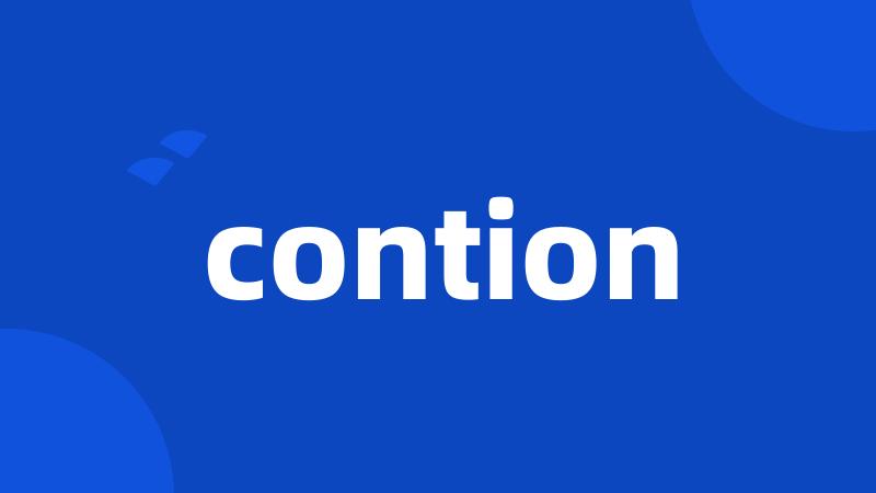 contion