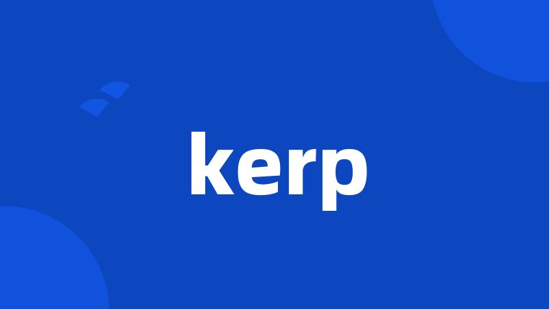 kerp