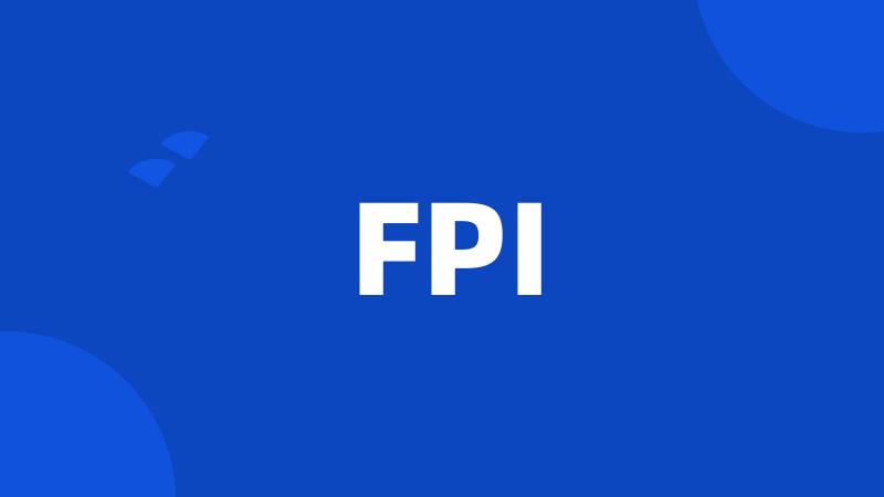 FPI