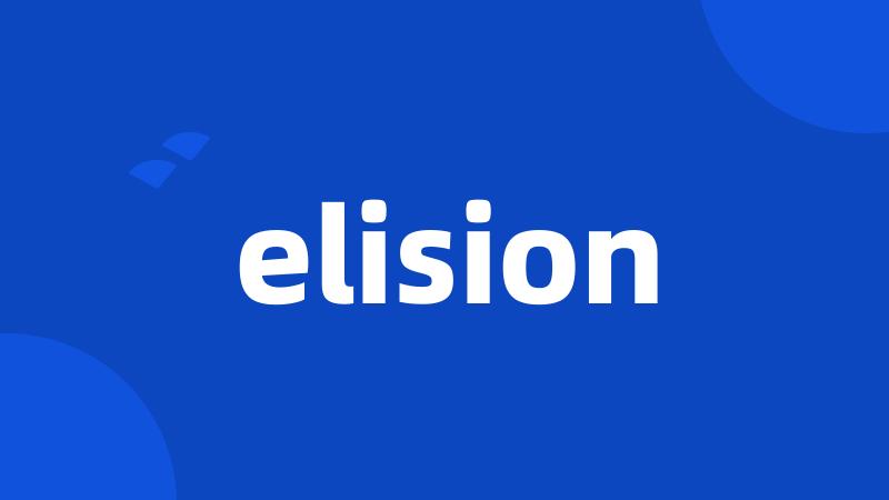 elision