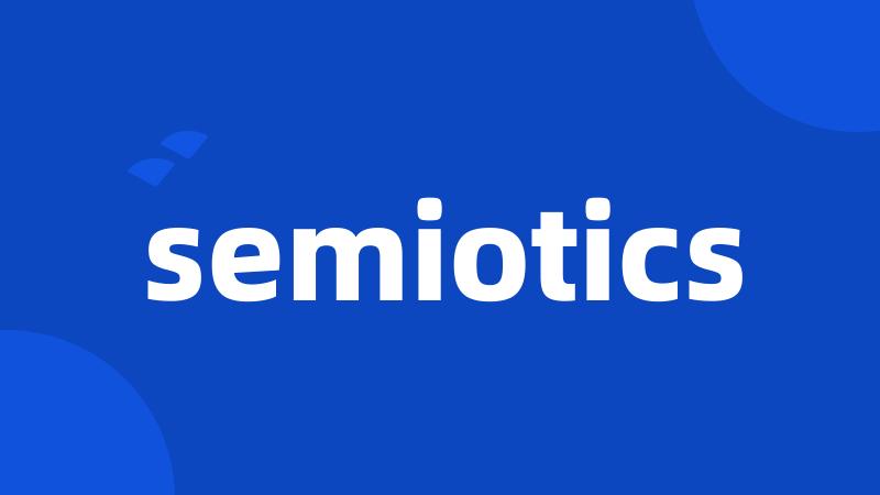 semiotics