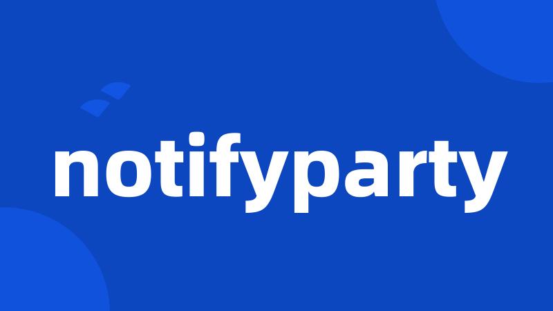 notifyparty