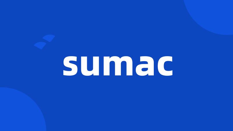 sumac