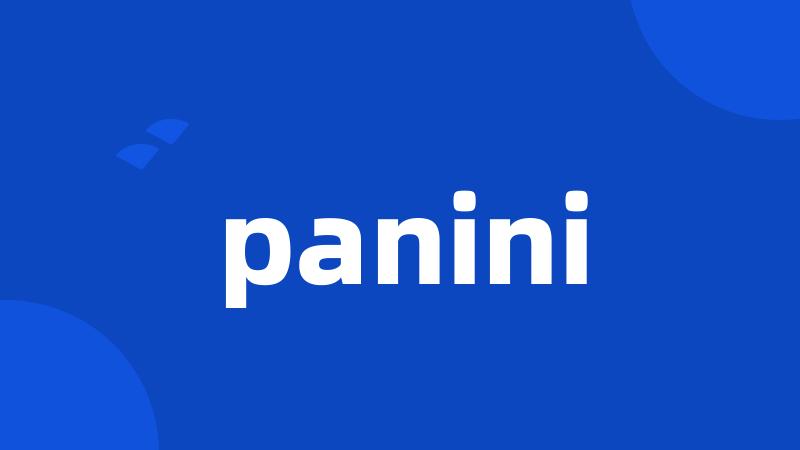 panini