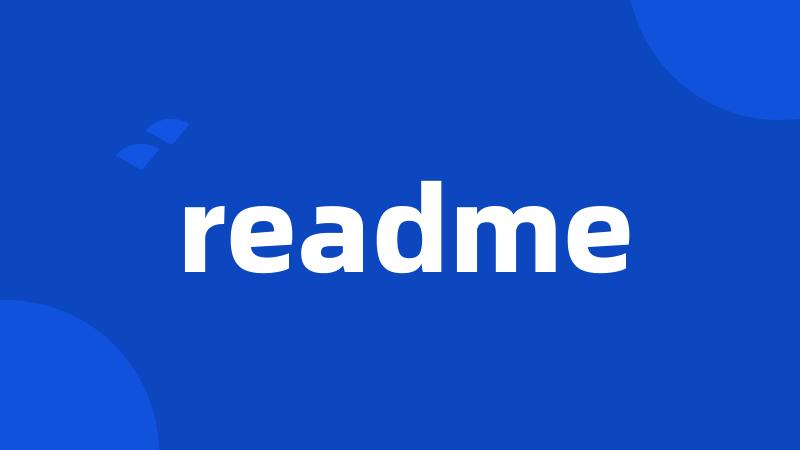 readme