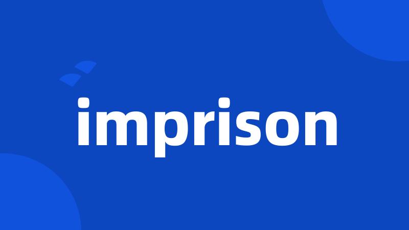 imprison