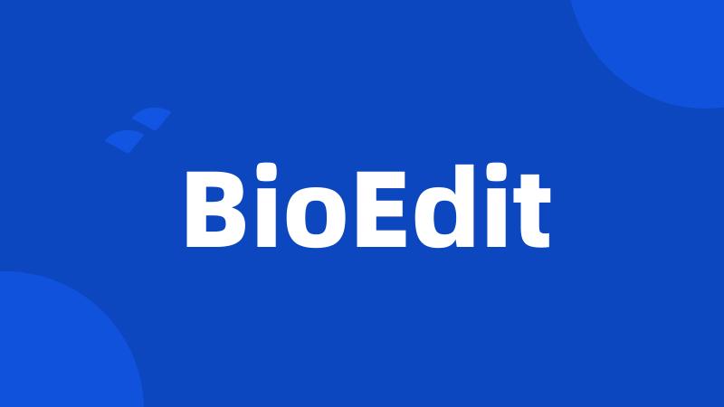 BioEdit