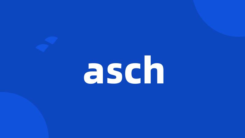asch