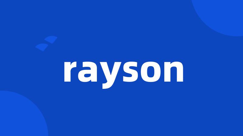 rayson