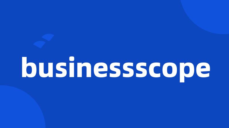 businessscope