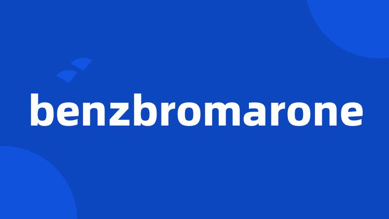 benzbromarone