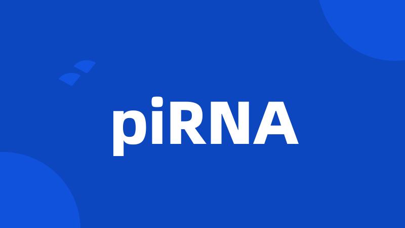 piRNA