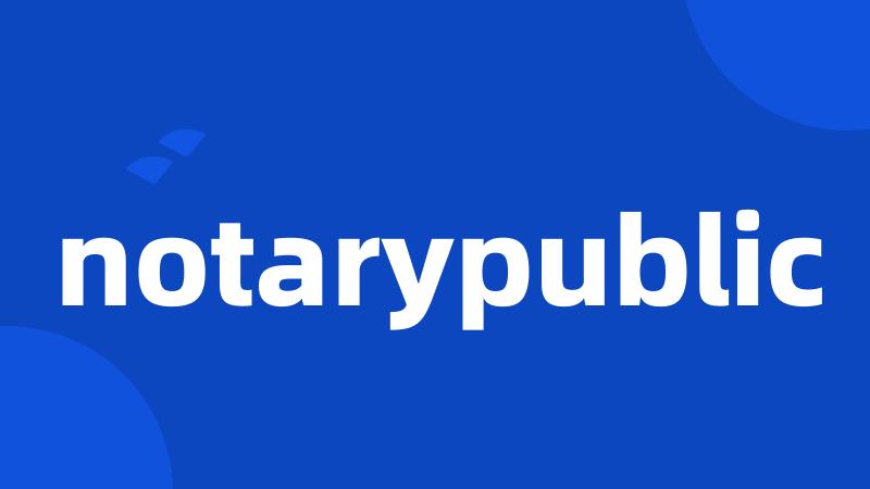 notarypublic