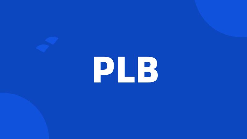 PLB