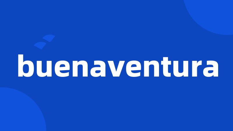 buenaventura