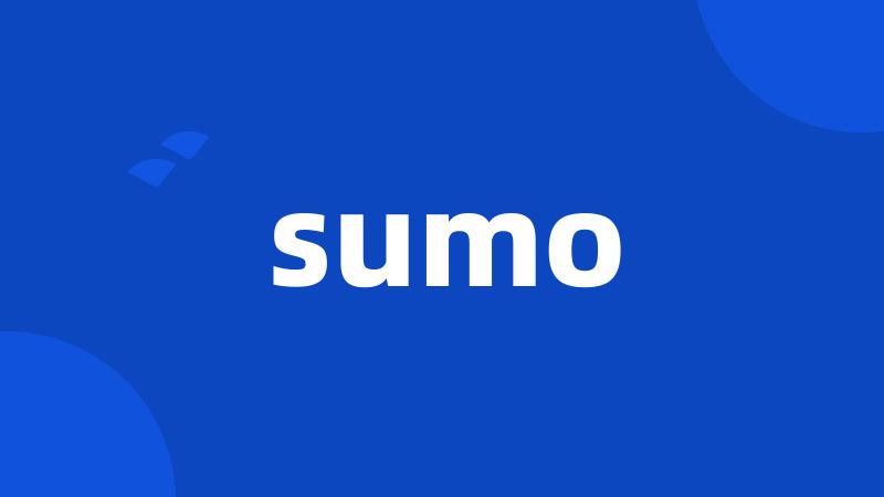 sumo