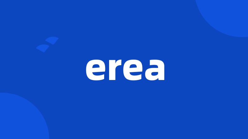 erea