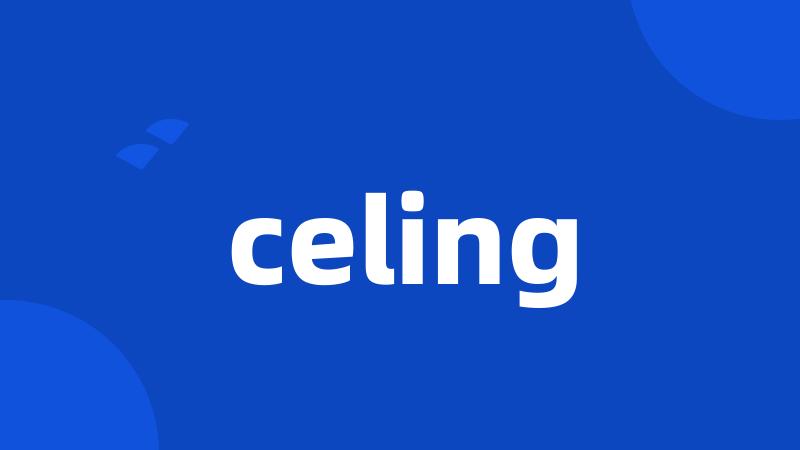 celing