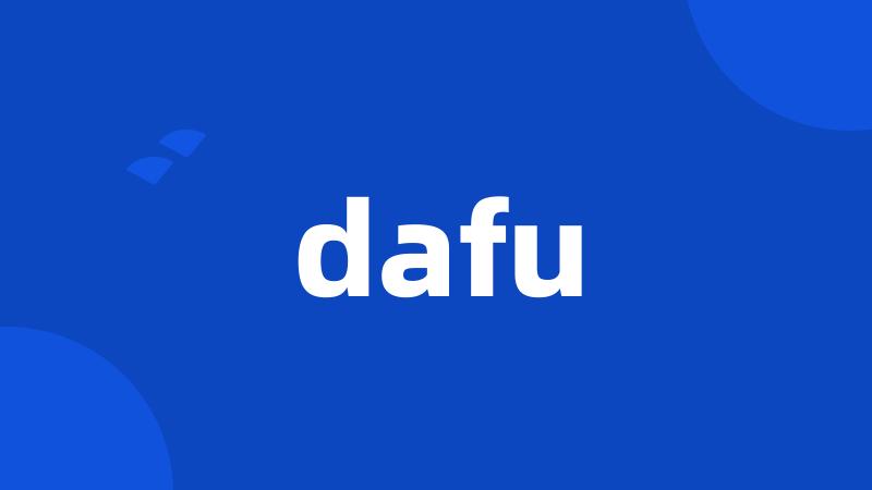 dafu
