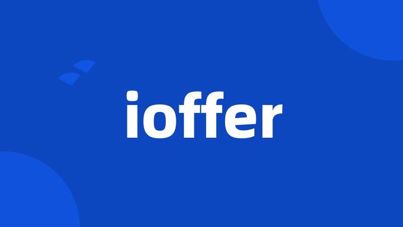 ioffer