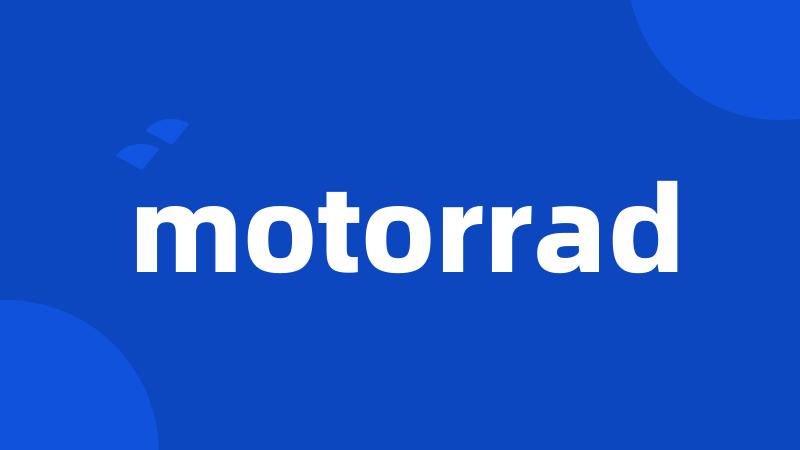 motorrad