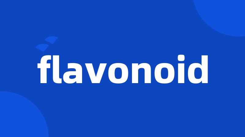 flavonoid