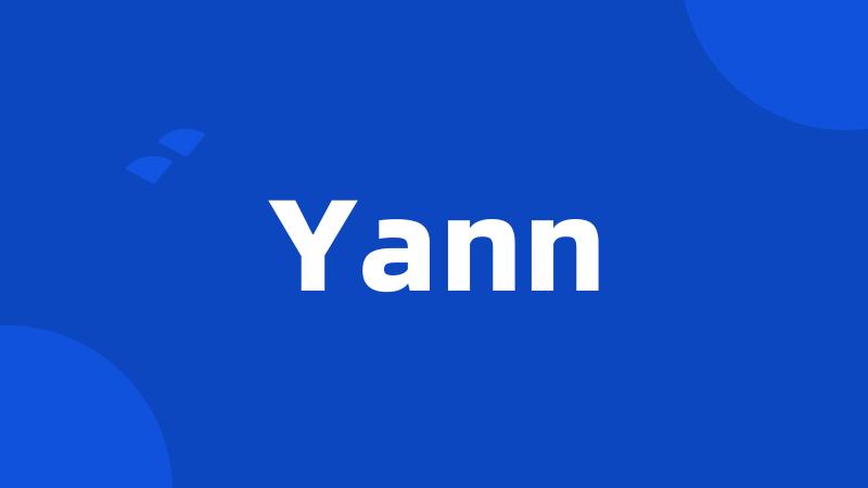 Yann