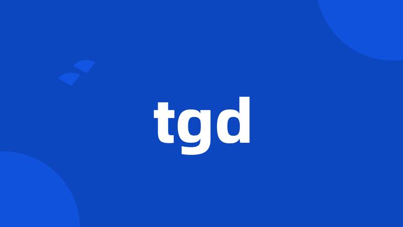 tgd