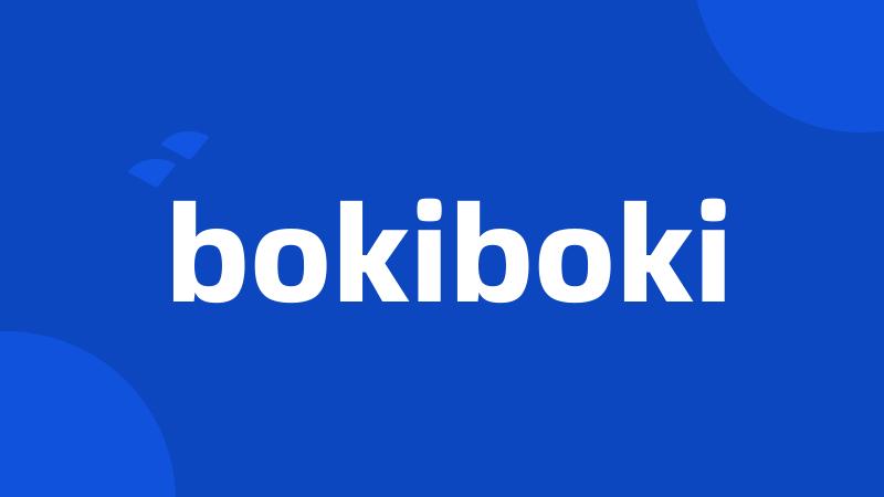 bokiboki