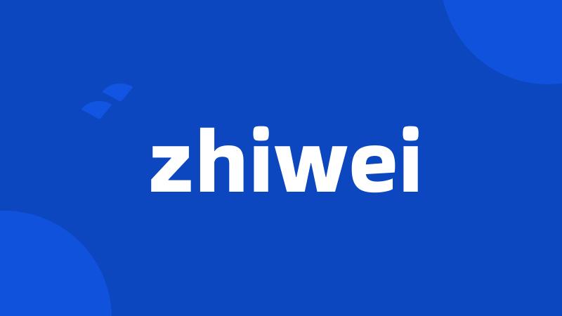 zhiwei