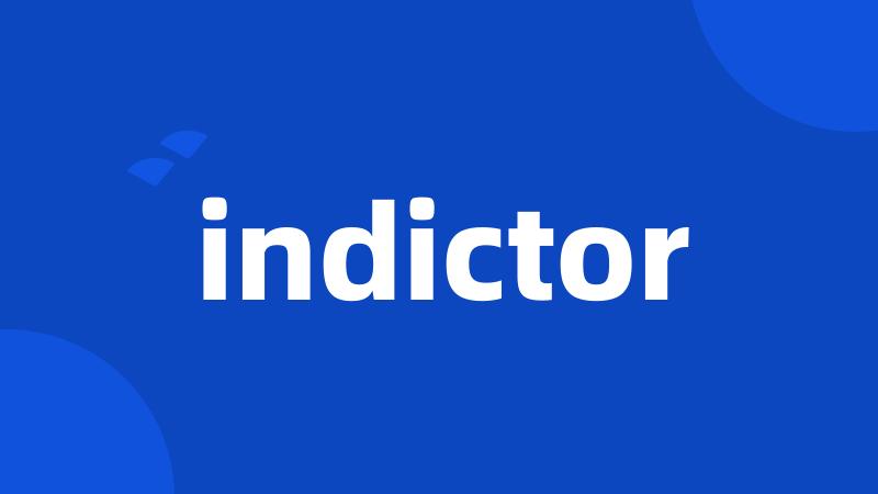indictor