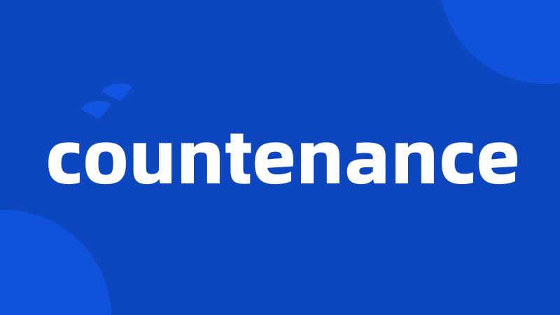 countenance