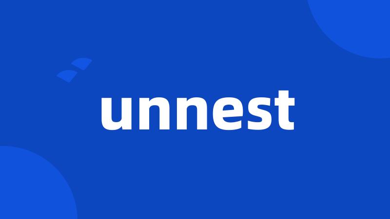 unnest