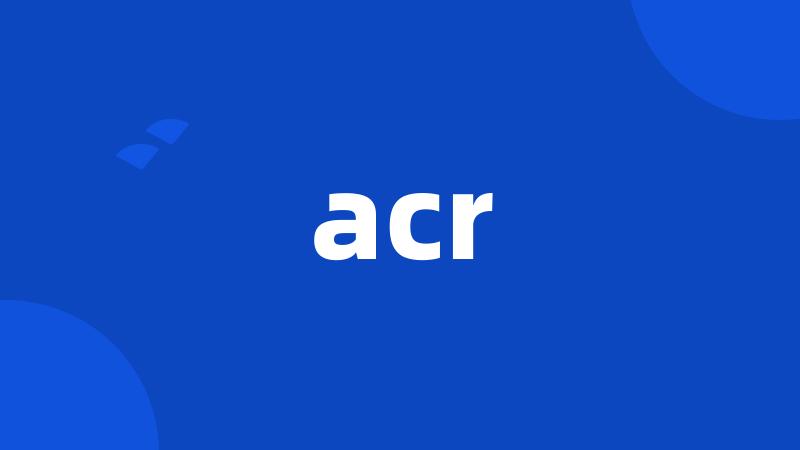 acr