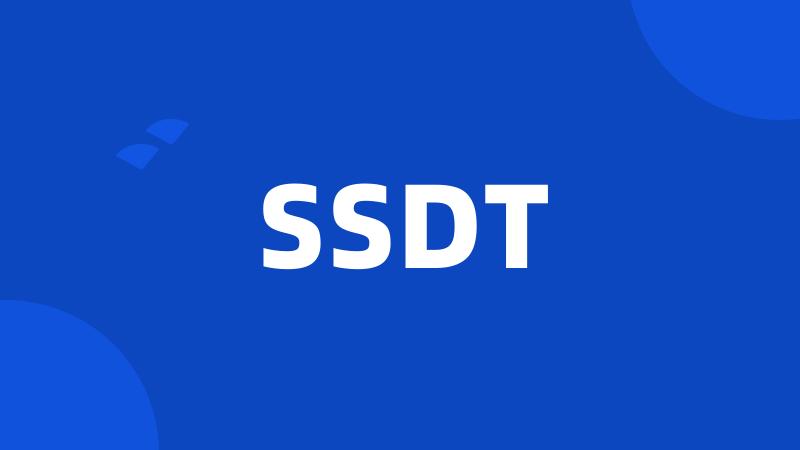 SSDT