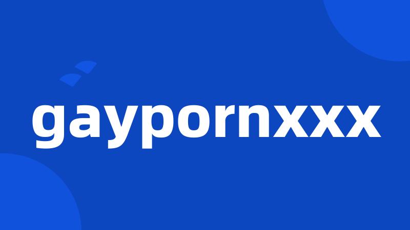 gaypornxxx