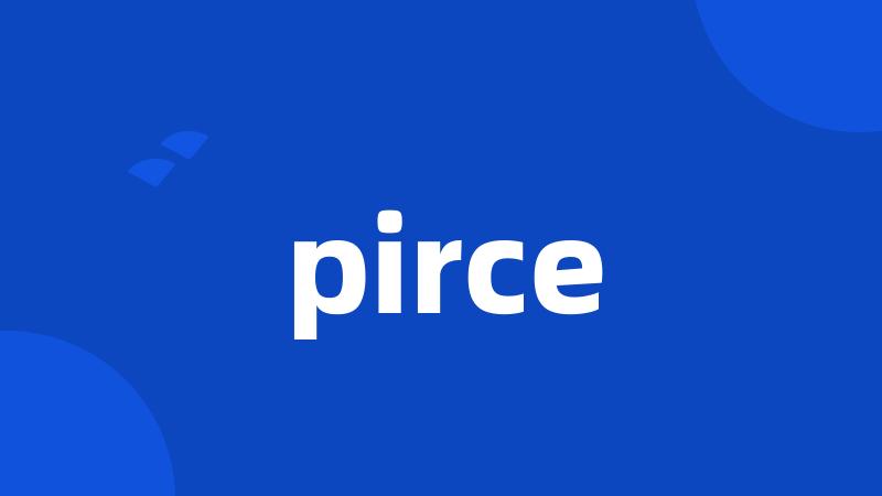 pirce