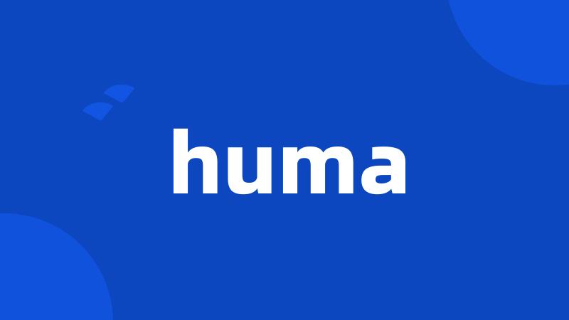 huma