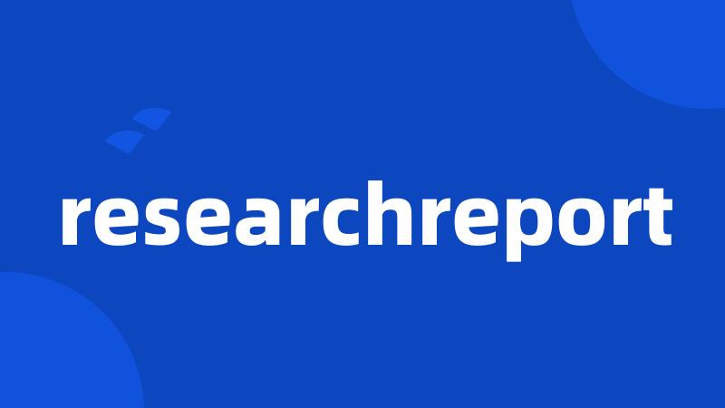 researchreport